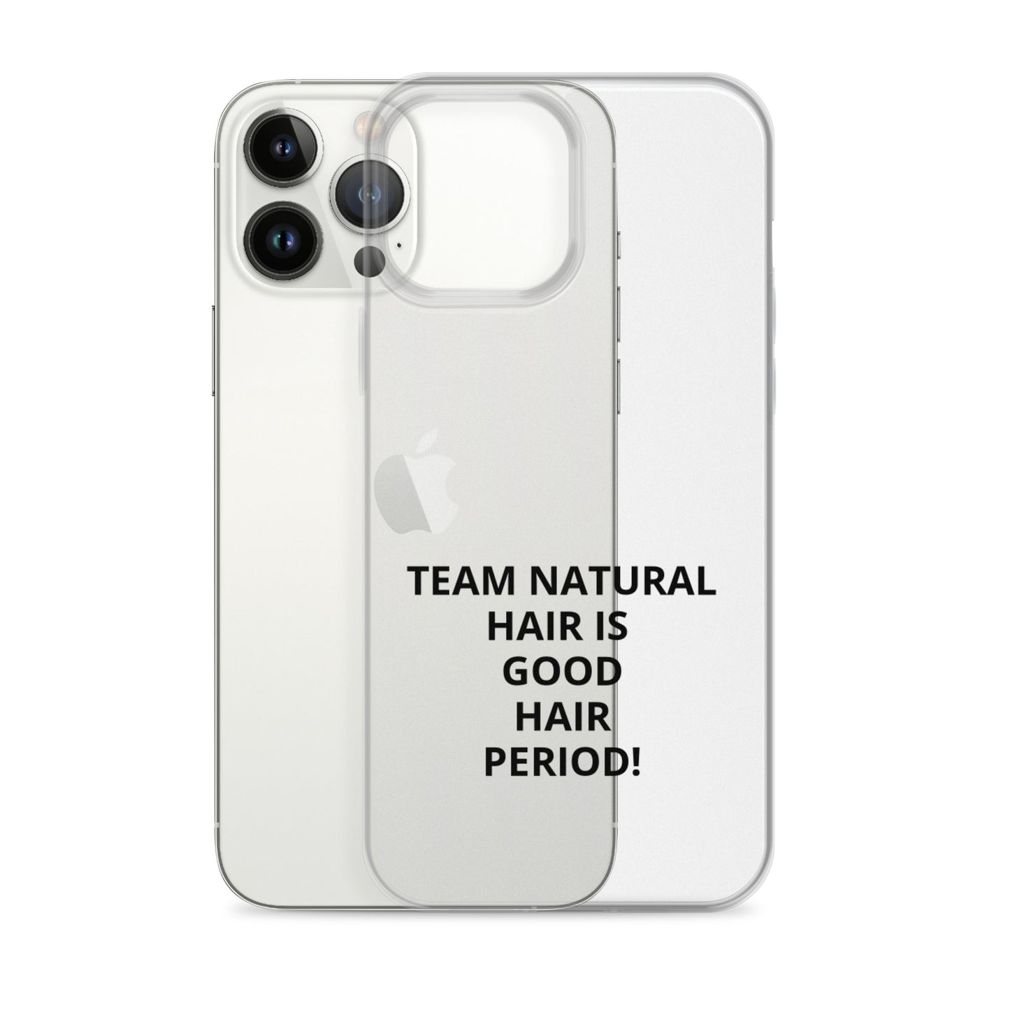 Team Natural Hair Is Good Hair Period! IPhone Case