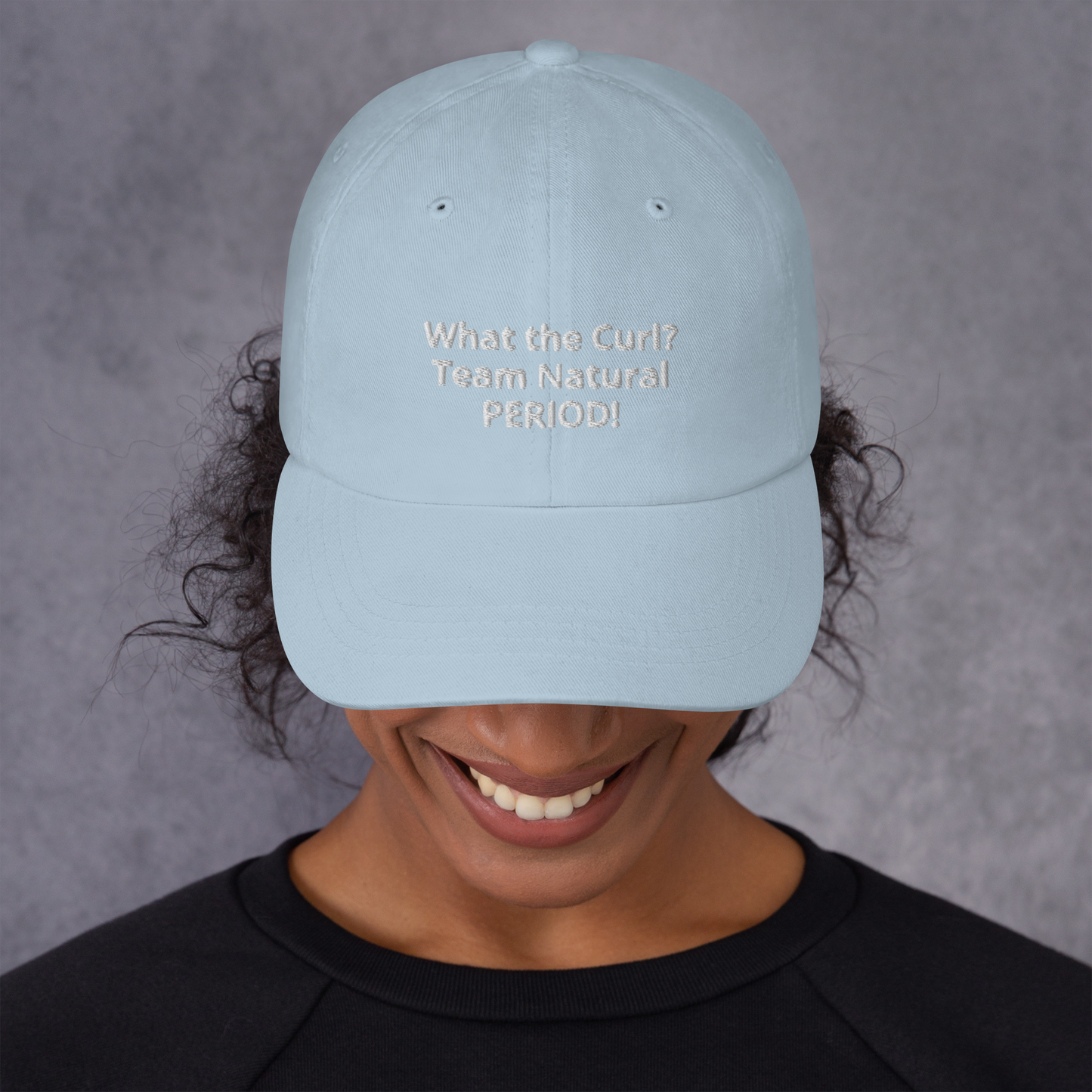 Team Natural Hair Positive Affirmations Unisex Hat