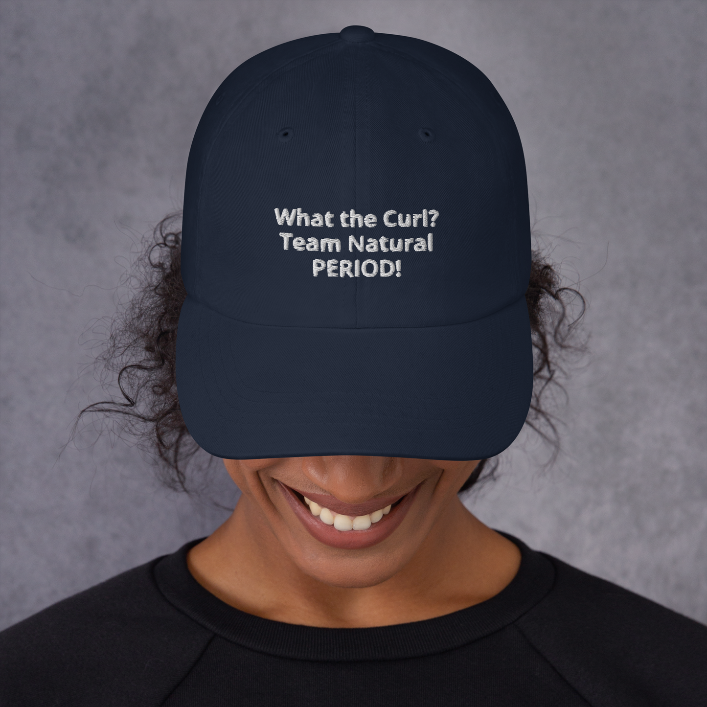 Team Natural Hair Positive Affirmations Unisex Hat