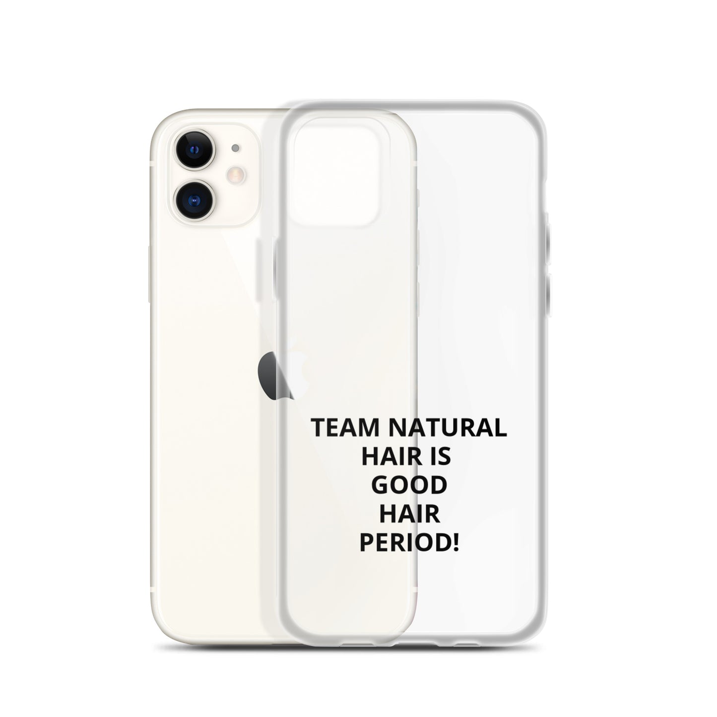 Team Natural Hair Is Good Hair Period! IPhone Case