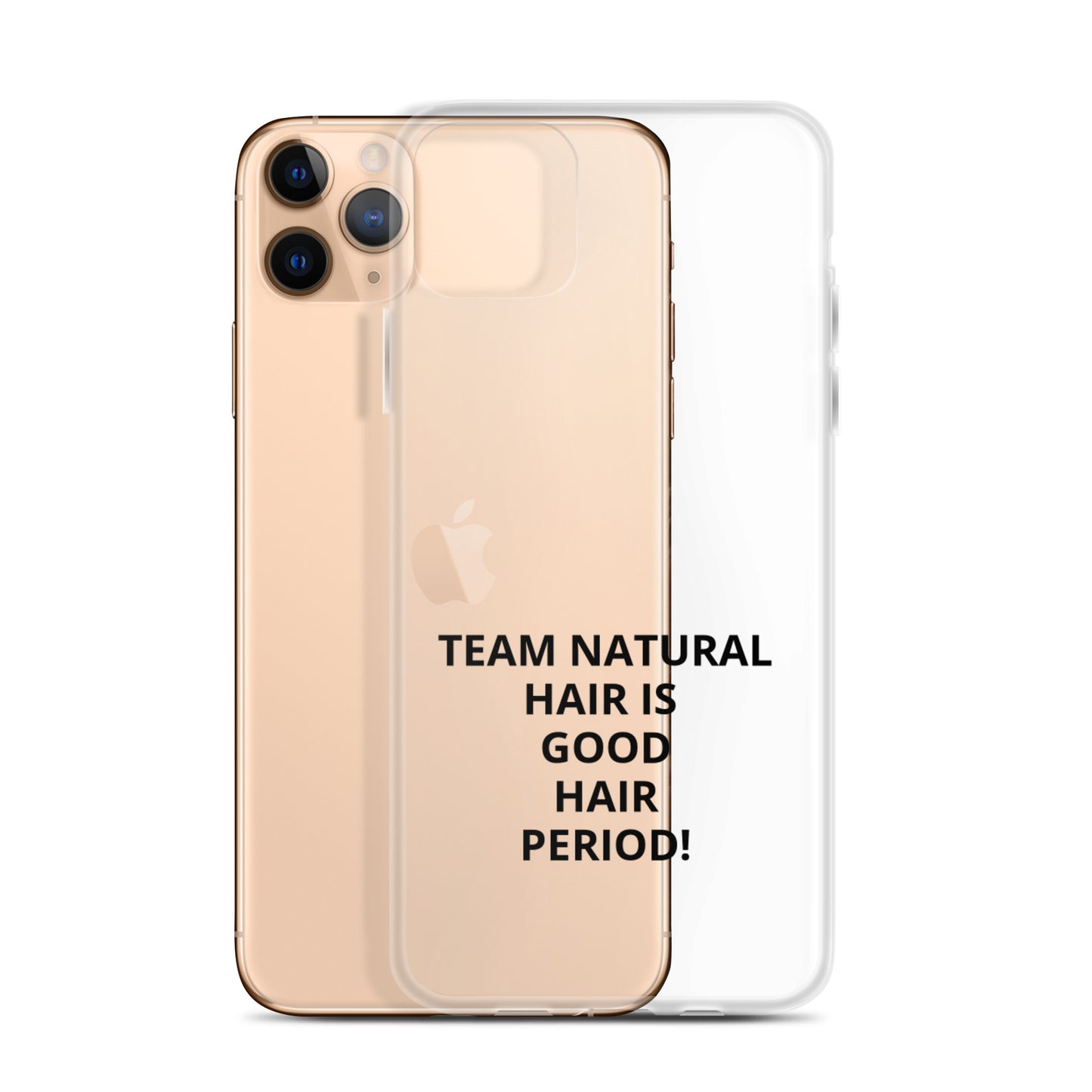 Team Natural Hair Is Good Hair Period! IPhone Case