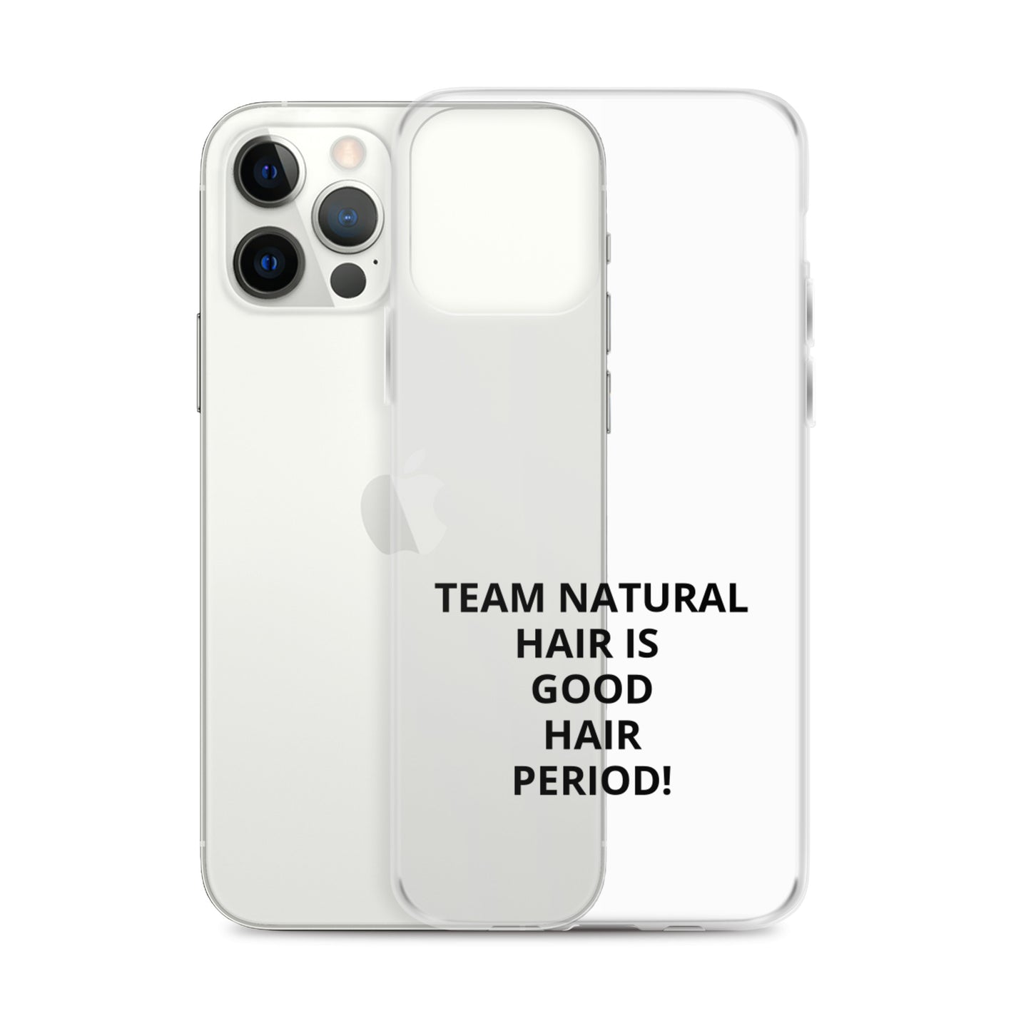 Team Natural Hair Is Good Hair Period! IPhone Case