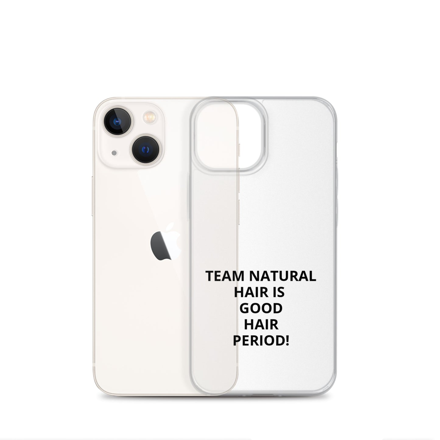 Team Natural Hair Is Good Hair Period! IPhone Case