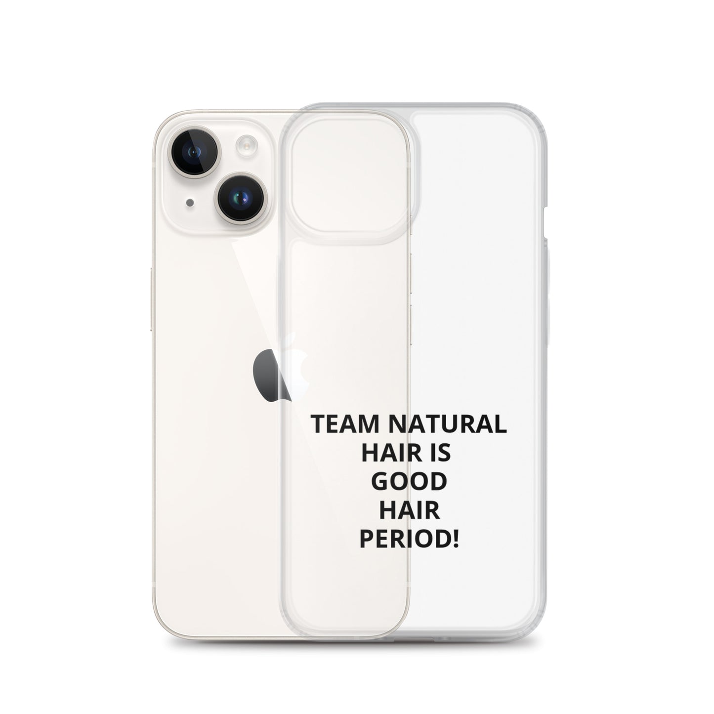 Team Natural Hair Is Good Hair Period! IPhone Case