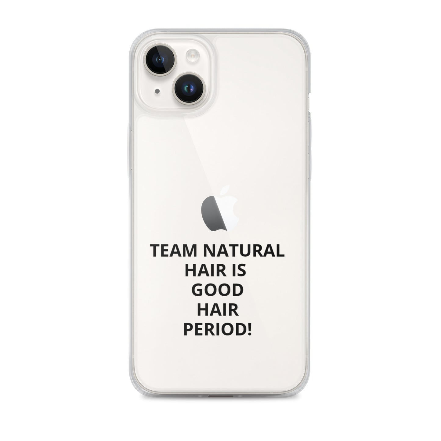 Team Natural Hair Is Good Hair Period! IPhone Case