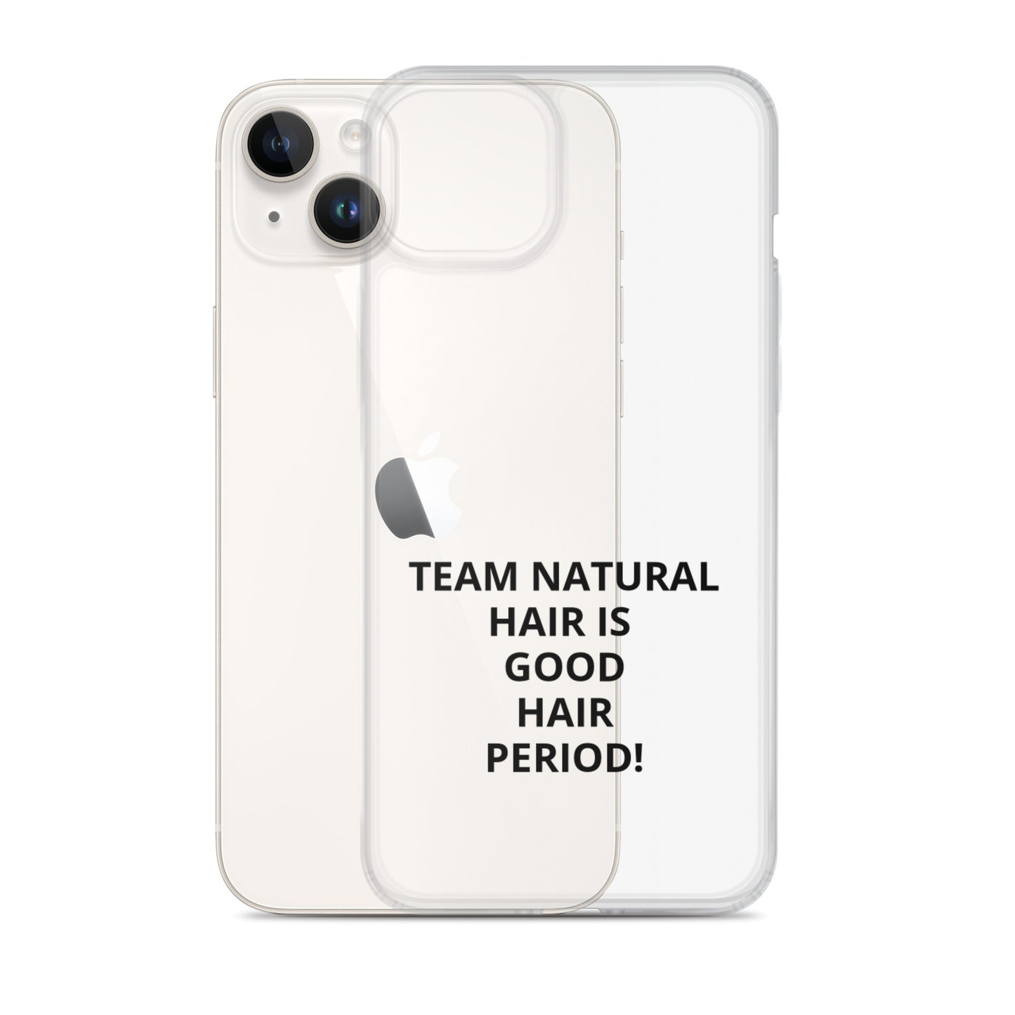 Team Natural Hair Is Good Hair Period! IPhone Case