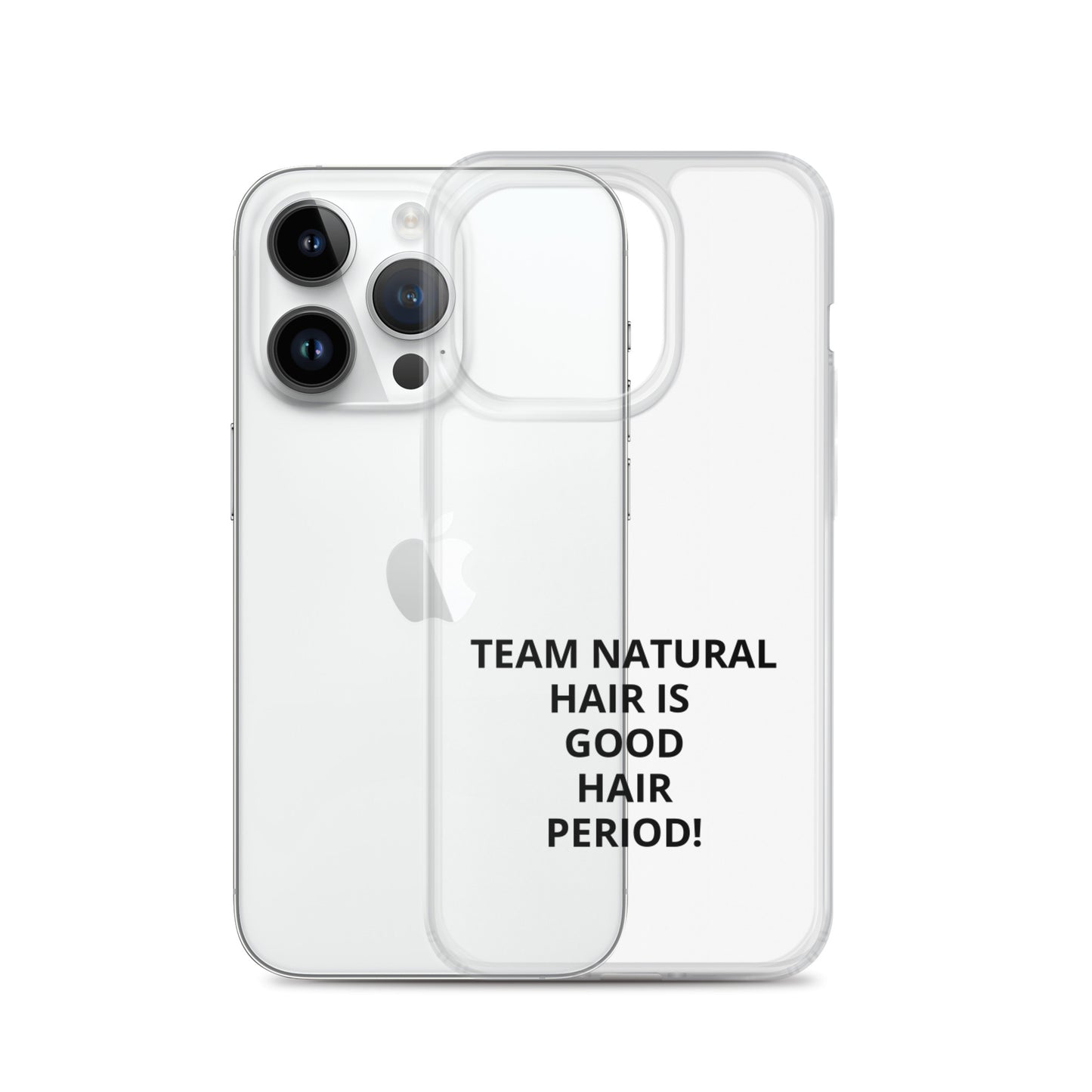 Team Natural Hair Is Good Hair Period! IPhone Case