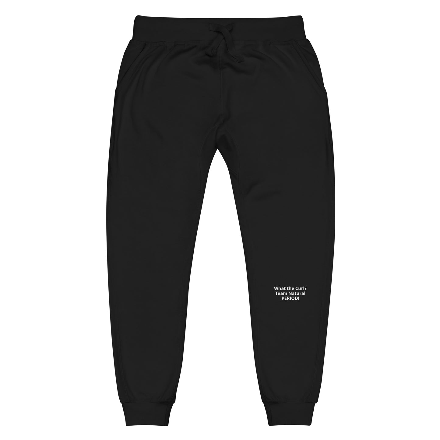 Team Natural Hair 247 What the Curl? Unisex fleece sweatpants