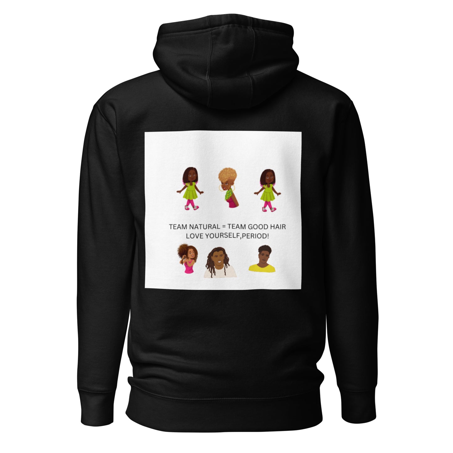 Unisex Hoodie Positive Affirmations you can wear period.