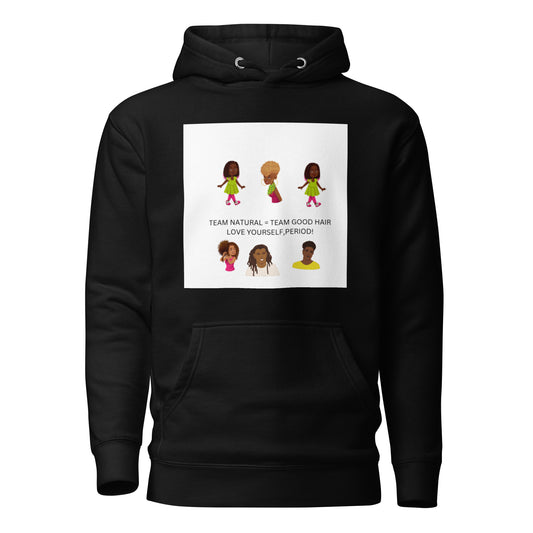 Unisex Hoodie Positive Affirmations you can wear period.